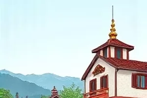 旧信纸与钢笔的悬疑漫画封面