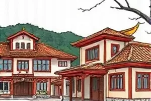 沙丘上披风旅人的漫画封面