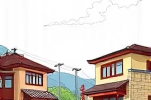 齿轮与心电波形组合的科幻漫画封面